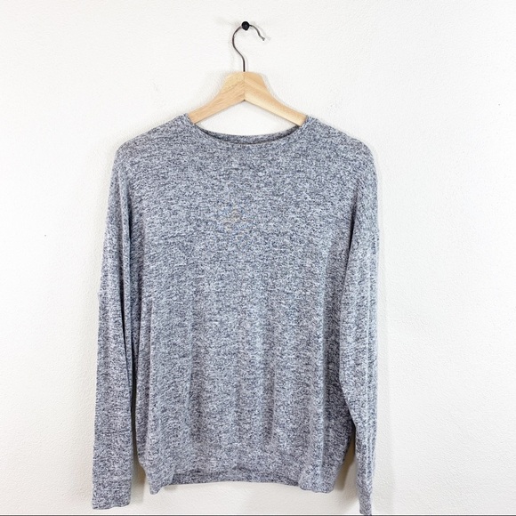 Athleta Mindful Pullover in Light Grey Heather - Picture 7 of 7